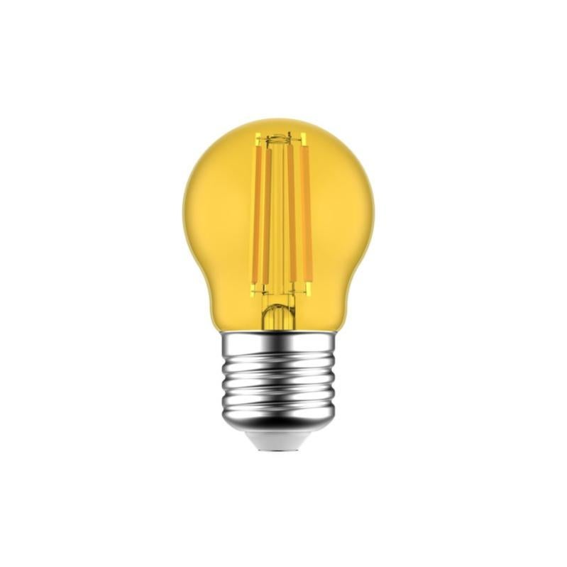 Daylight Italia Ampoule LED Mini Globe G45 Décorative Jaune 1.4W E27
