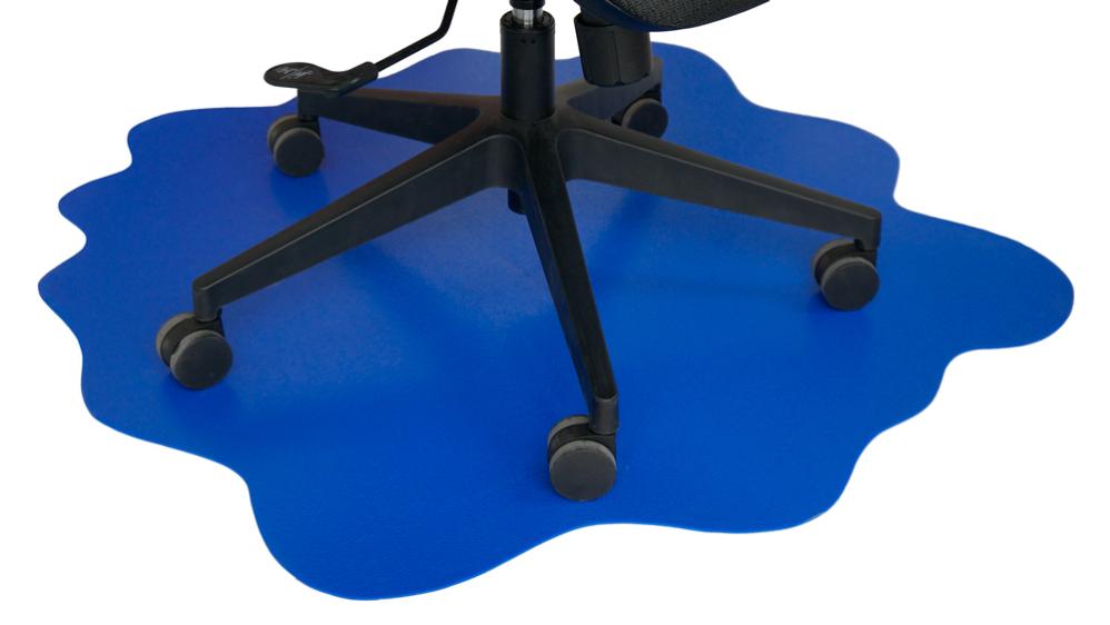 Protezione per pavimento - Splash - Pavimenti duri - 101x101 cm - Blu