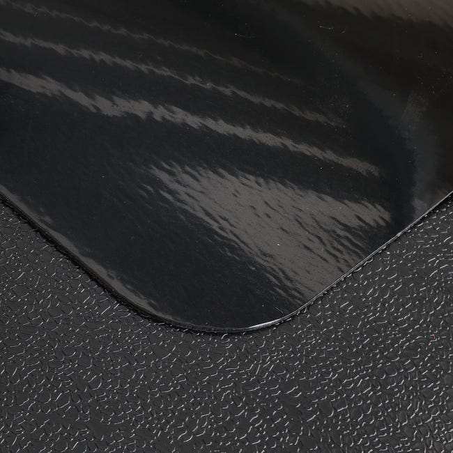 Tapis protection de sol - PVC - Noir - sol dur - 90 x 120 cm