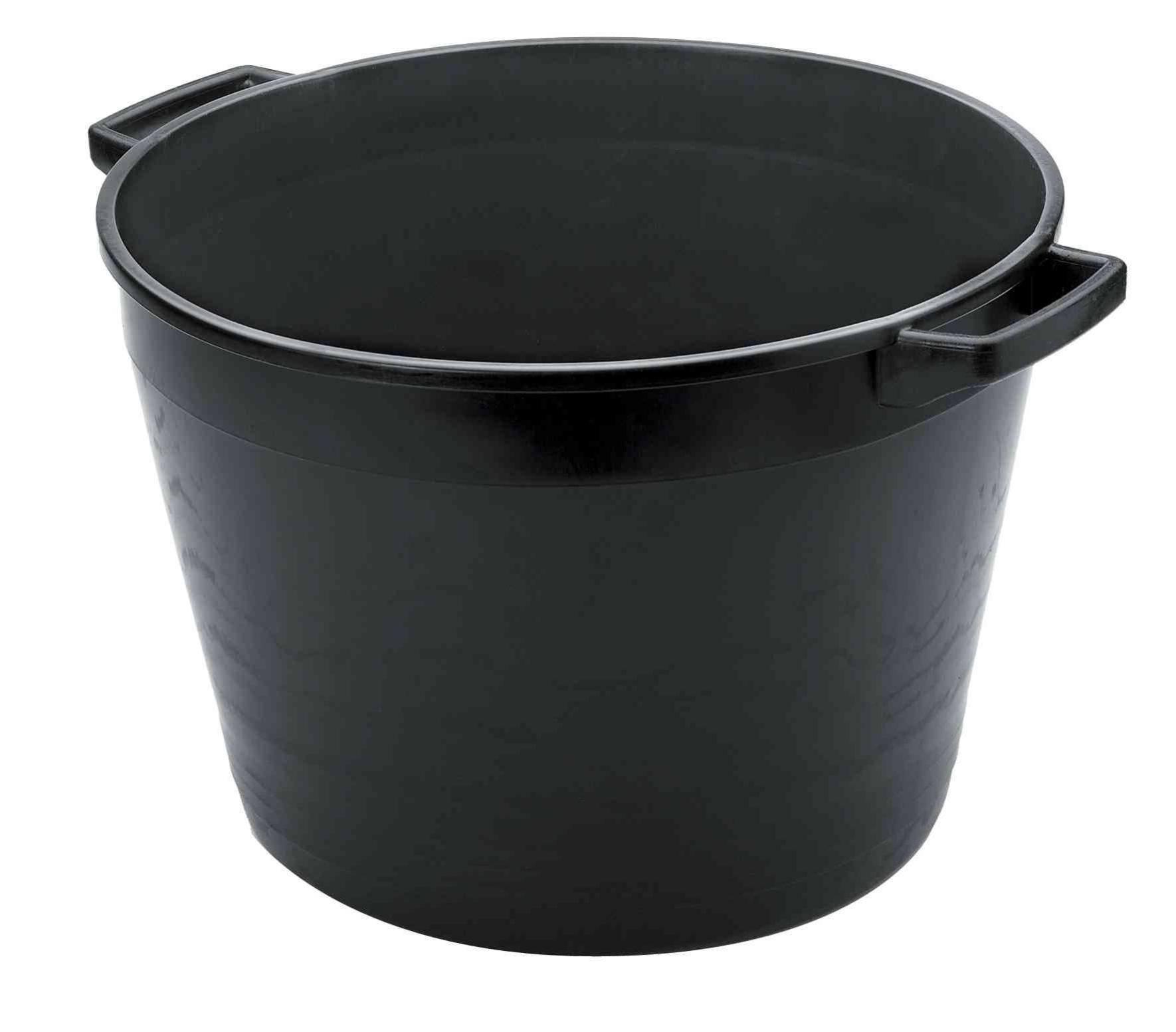 Cassa Latte Quadrata In Plastica Resistente 16 QT Nera - Foto 10