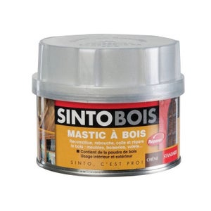 Mastic à bois en cartouche - couleur sapin - 300 ml - Sintobois