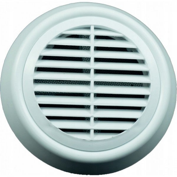 Grille De Ventilation Réglable Fi 90-160 Blanc | Leroy Merlin