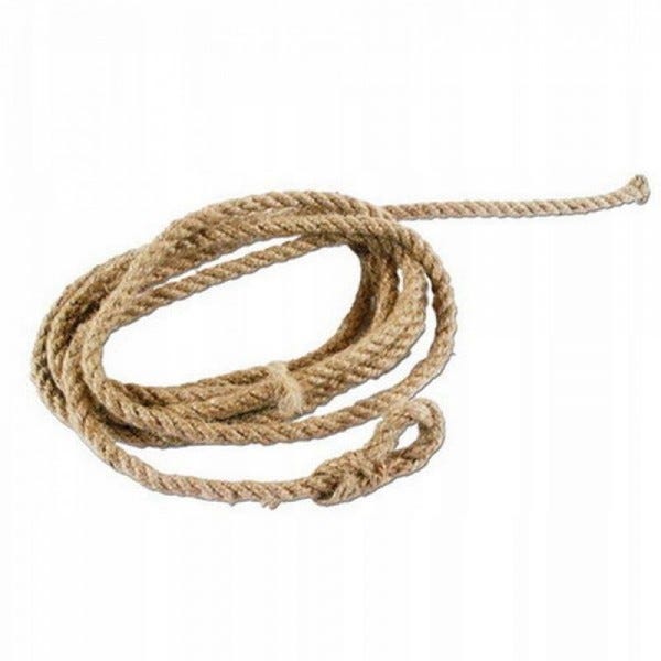 Câbles, corde, ficelle, corde, 4 m à nouer