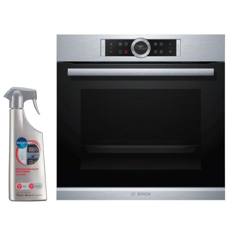 BOSCH Four Pyrolyse encastrable inox 71L multifonction 13 modes de — free download