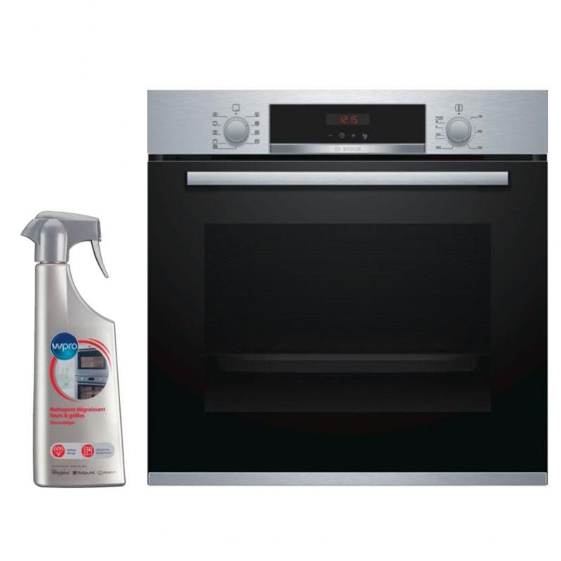 Four BOSCH Pyrolyse Noir (Série 4) - Modèle HBA63B262F - Électroménager Four BOSCH Pyrolyse Noir (Série 4) - Modèle HBA63B262F - Électroménager
