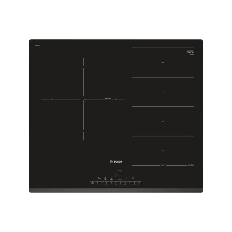 BOSCH Plaque de Cuisson Induction 3 Foyers 7400W PerfectFry Sensor Commande Sensitive Leroy Merlin