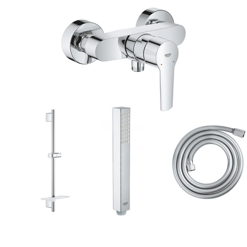 GROHE Mitigeur de douche Start 2021 chrome avec douchette 1jet Vitalio