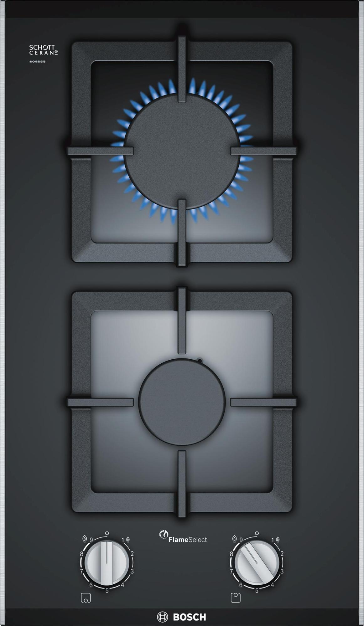 Plaque gaz BOSCH 31cm, PSB 3 A 6 B 20 Leroy Merlin