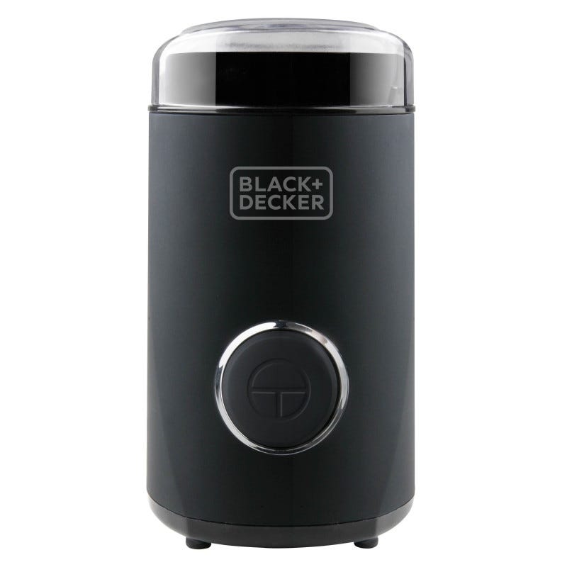 Macina Caffe' Black e Decker BXCG150E Elettrico a Lame Nero 150 W