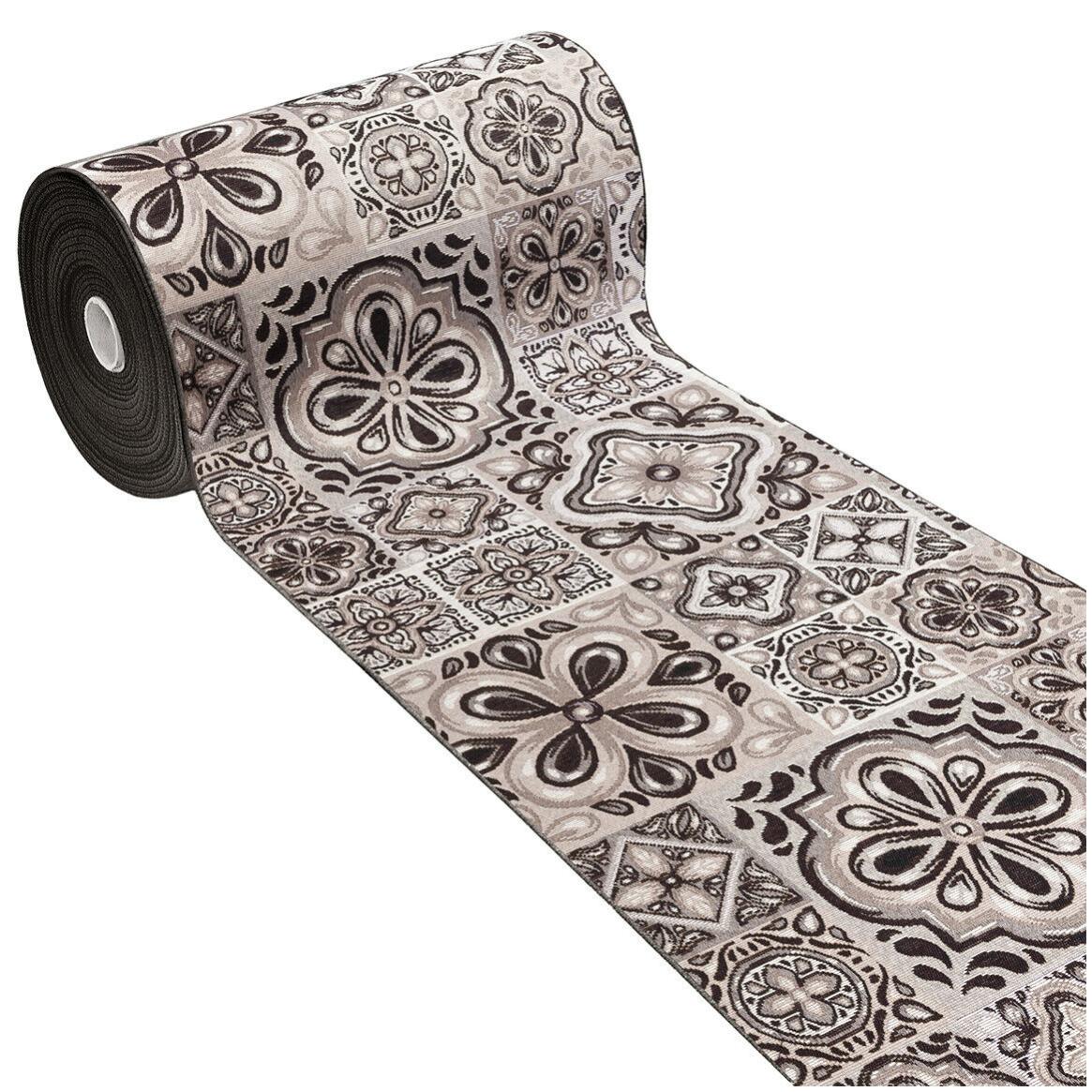 CASA TESSILE Spiral Liscio Tappeto Cucina Largo 50 Cm. Passatoia