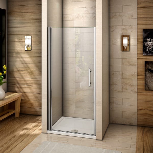 Ponsi Porte de douche pivotante de 80 cm - Banio salle de bain