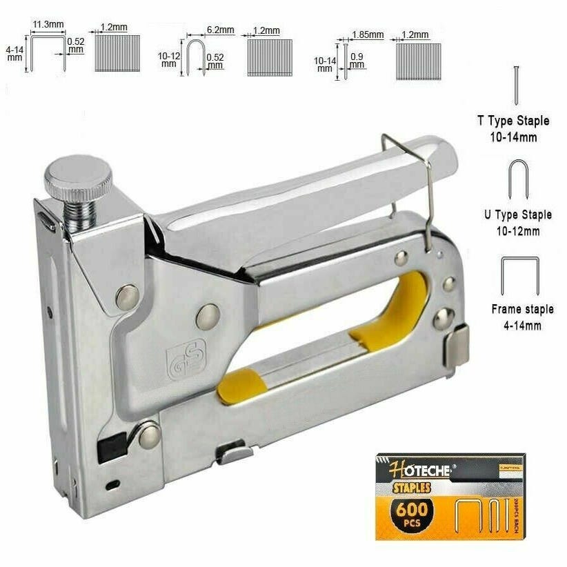 Spillatrice manuale 3 funzioni graffatrice chiodatrice graffettatrice per  legno