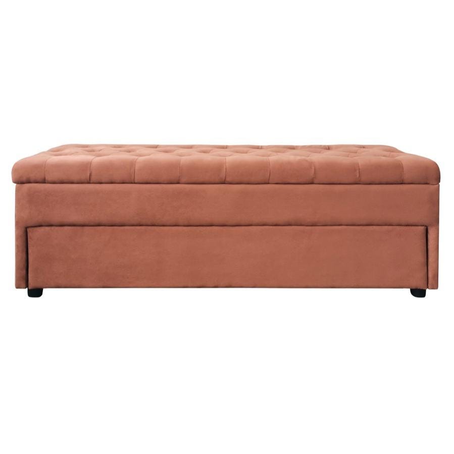 Pouf contenitore 43x37h cm in velluto verde salvia con base oro - Balance Pouf contenitore 43x37h cm in velluto verde salvia con base oro - Balance