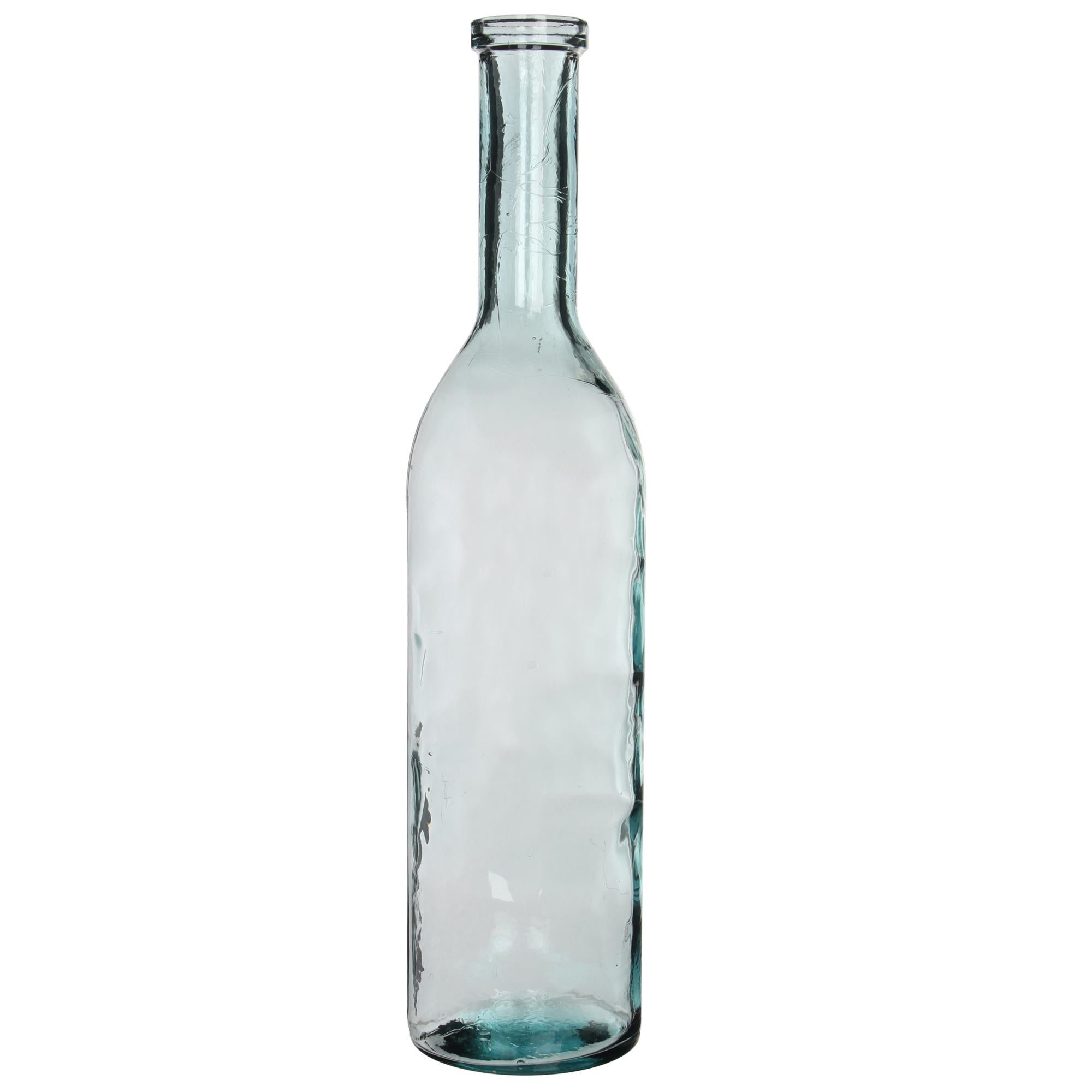 Vase en verre recyclé transparent MICA DECORATIONS Rioja, H100 cm