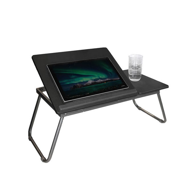 pouces réglable tour Table Mobile ordinateur portable support Table de  chevet Portable Table d'appoint pour lit canapé 