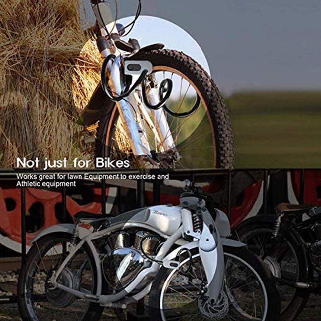 JNG® Serrure de vélo d'empreintes digitales Câble de verrouillage de vélo d'empreintes  digitales antivol clé serrure 111640 - Cdiscount Sport