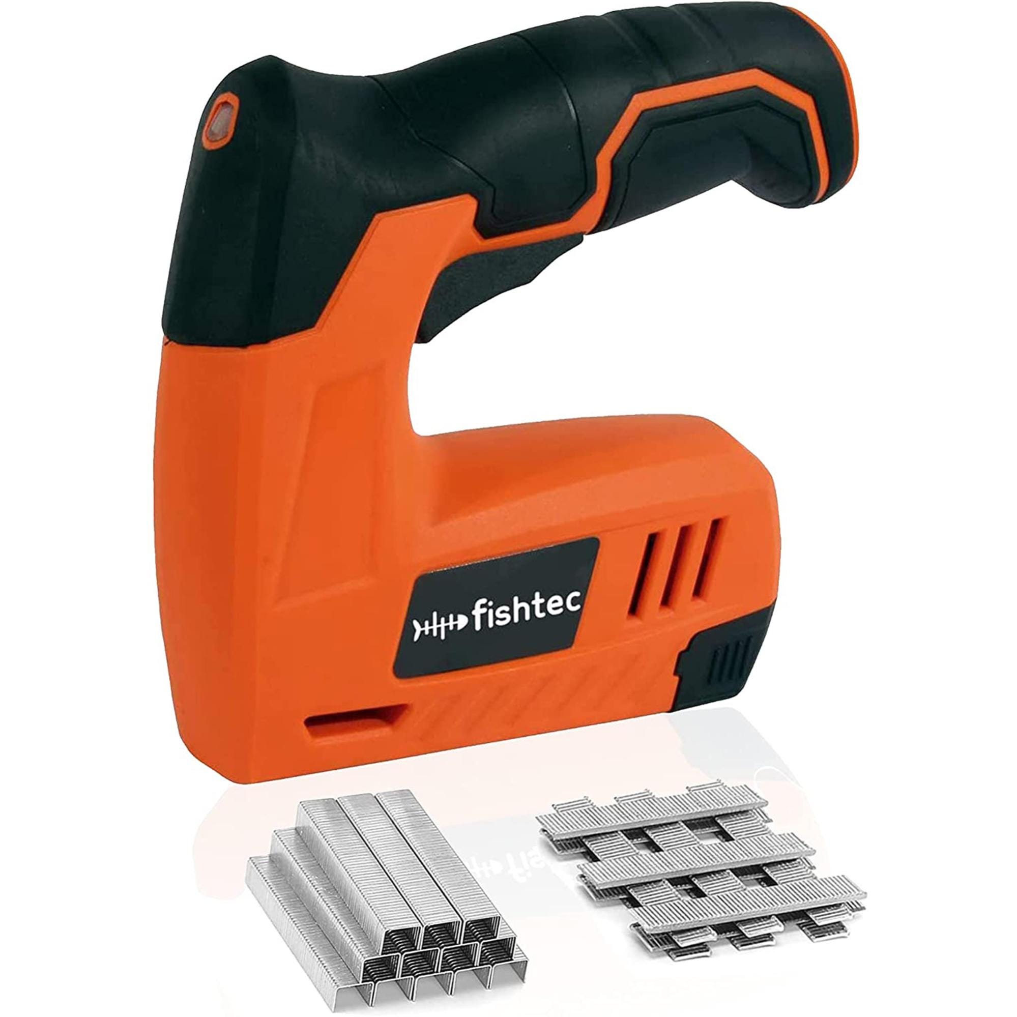 FISHTEC Agrafeuse Cloueuse Electrique Sans Fil Batterie