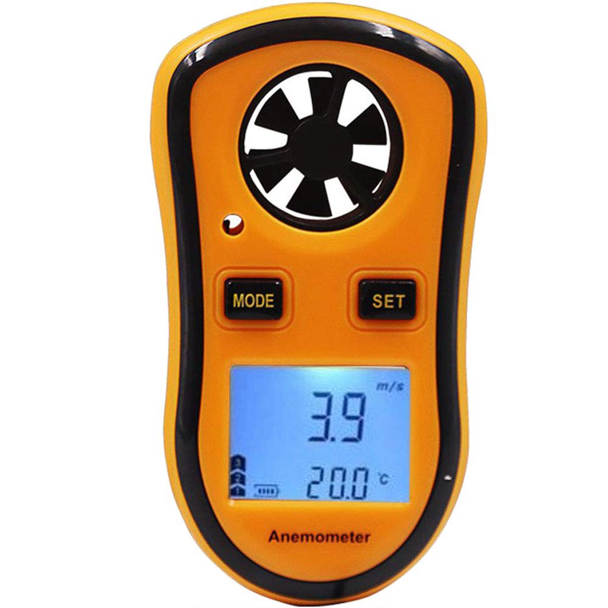 Anémomètre extérieur Arvona - Anémomètre numérique - Compteur de vitesse du  vent - | bol