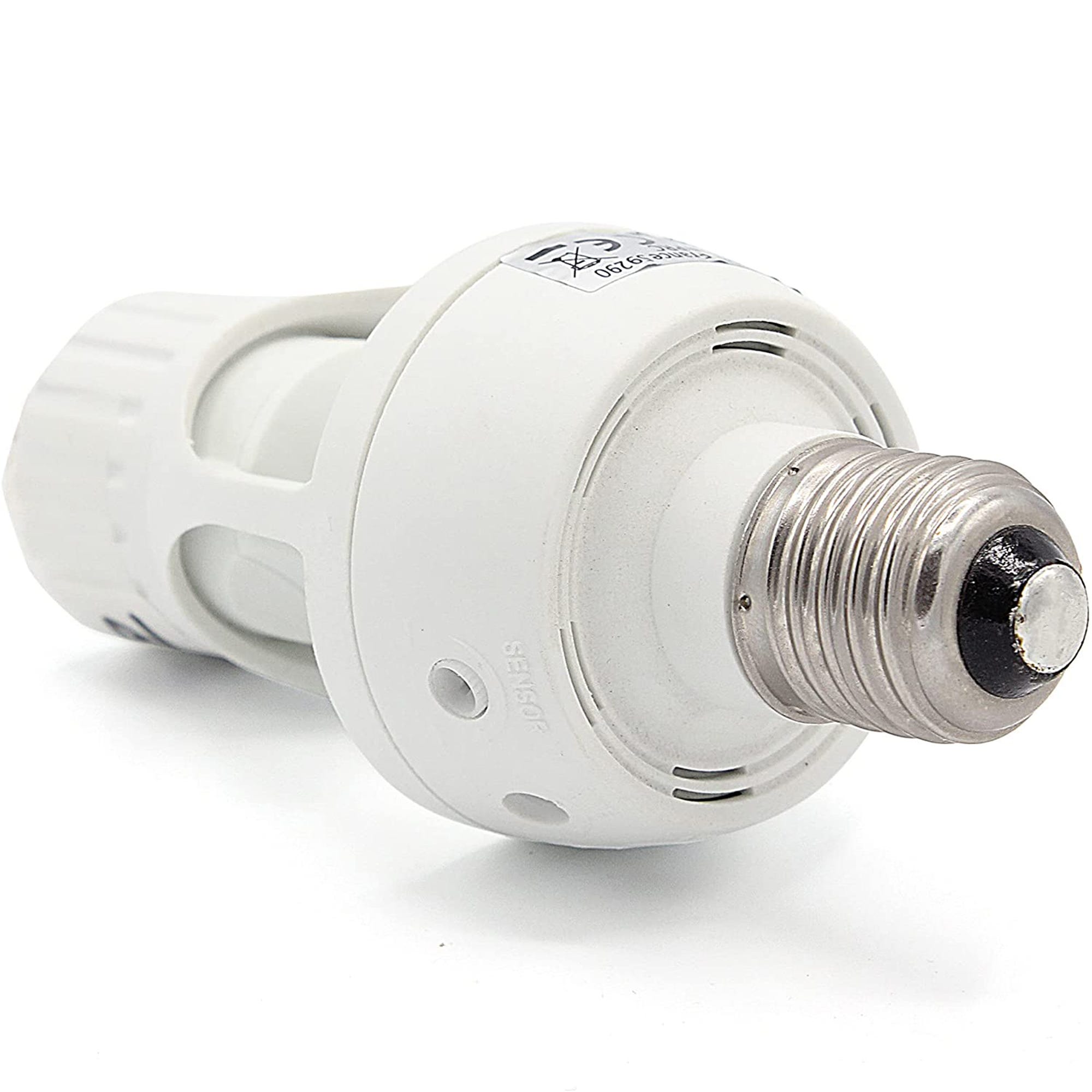 FISHTEC Douille Ampoule E27 - Detecteur de Mouvements PIR - Compatible  Ampoule LED - Allumage Automatique - 3 Reglages - Blanc