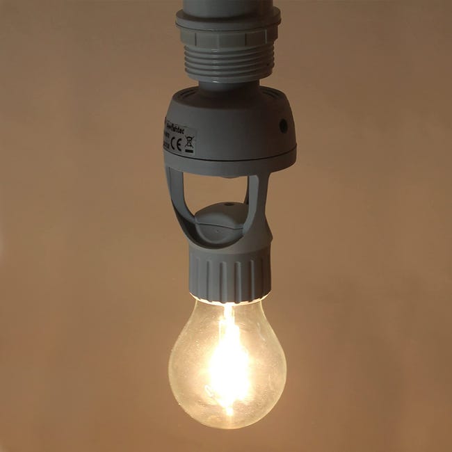 Achat Douille de Lampe E27 à Détecteur de Mouvement