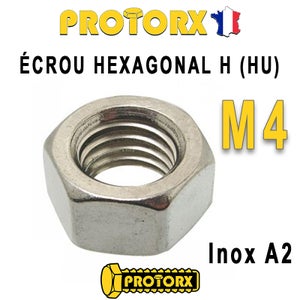 Ecrou A Sertir Hexagonal M4 H=0.9 Zingué