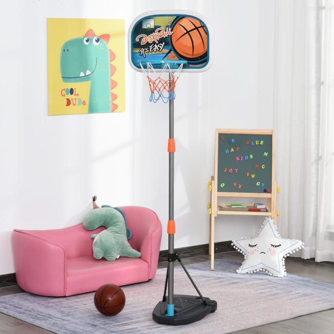 Panier de Basket-Ball sur pied hauteur réglable 1,26 – 1,58 m + accessoires