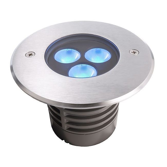 Projecteur spot rgb couleur LED exterieur Lumiere Eclairage Lampe Ampoule  12v IP67 + telecommande