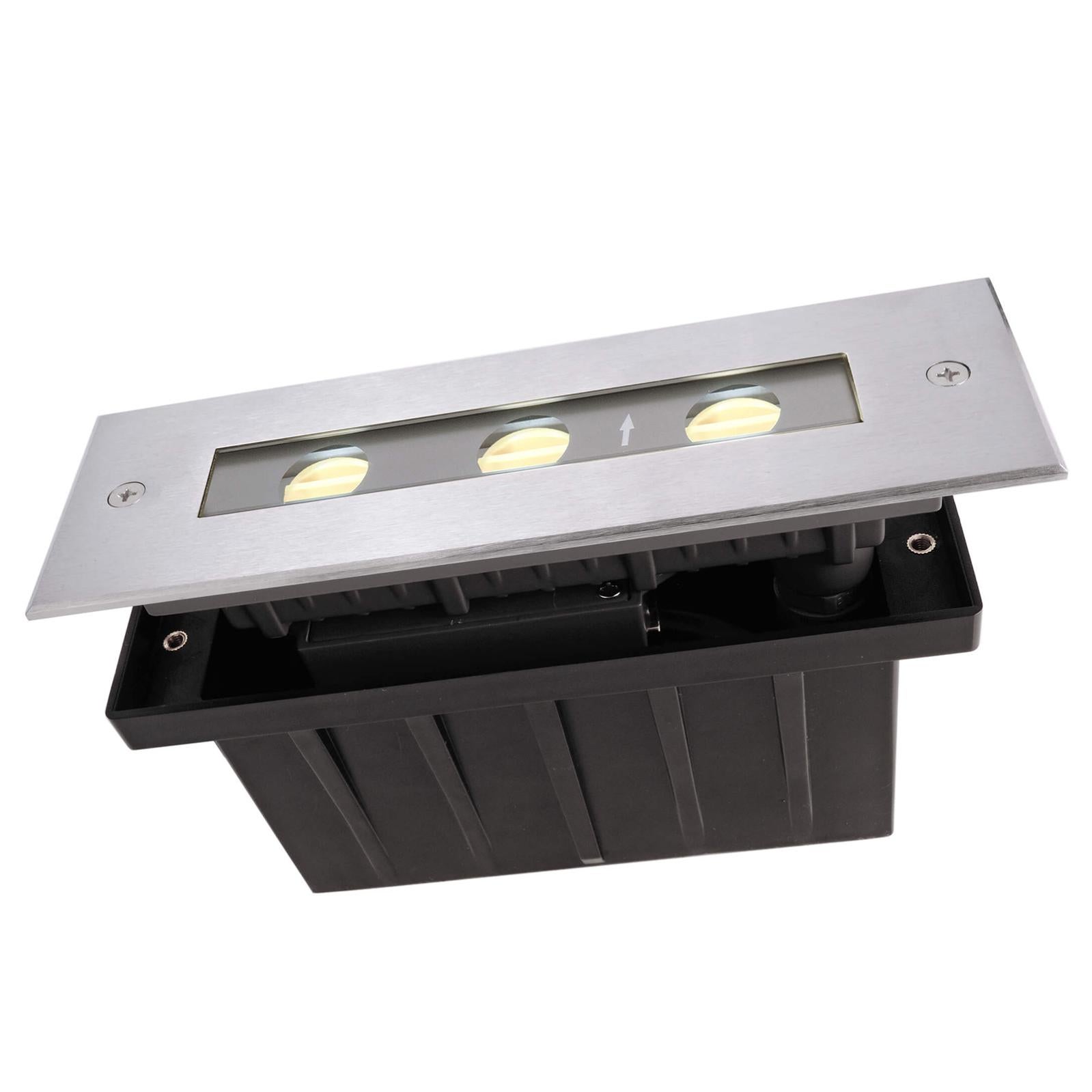 LED 5W Spot encastré au sol pour éclairage de façade IP67 Leroy Merlin