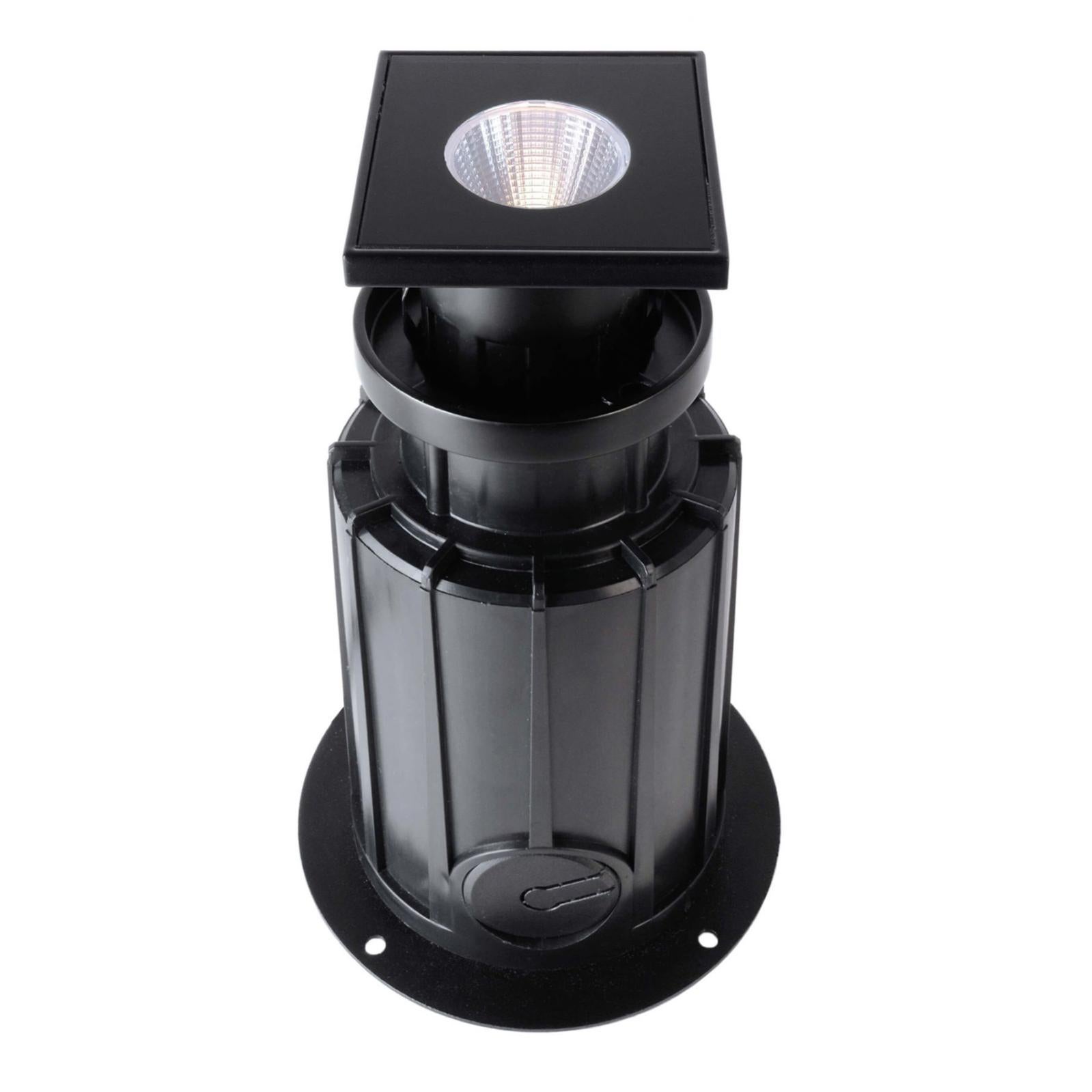 Segnapasso LED Da Incasso A Terra 4w Rgbw 4000k Ip68 – Dc 24v ø40 Mm COLORE LUCE RGB 4000K NATURALE - Foto 5