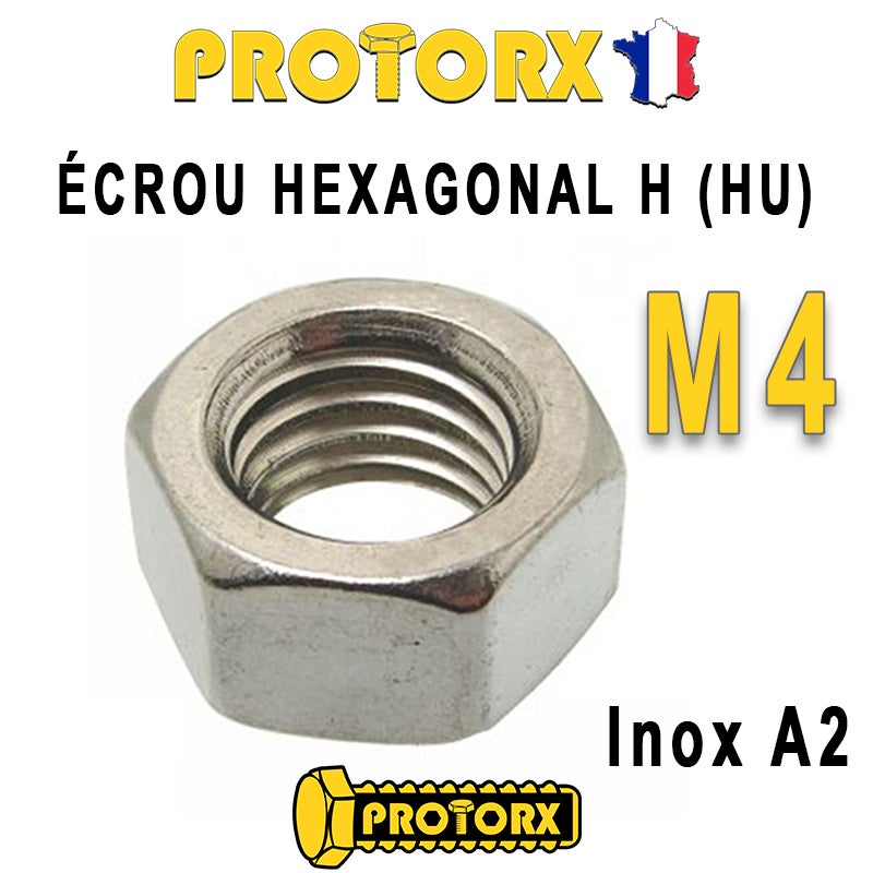 M8 x 1 Écrous hexagonaux DIN 934 en acier inoxydable A2 filetage fin x 1. 