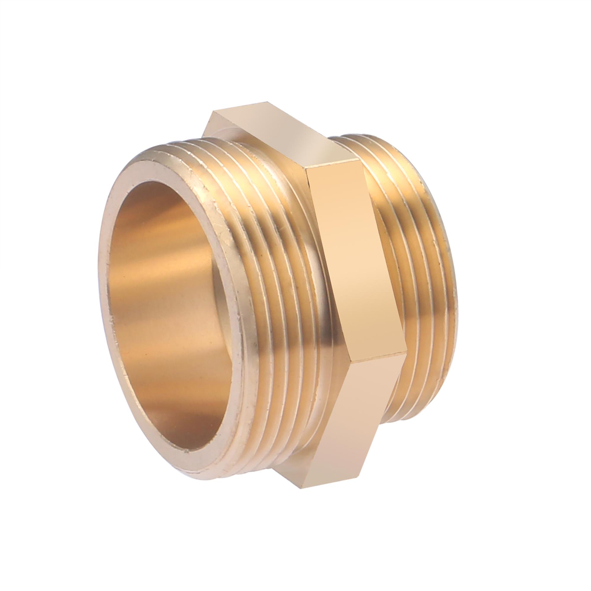 Raccordo In Ottone Nipplo Esagonale 1/4" X 1/4" G Filettatura - Foto 9