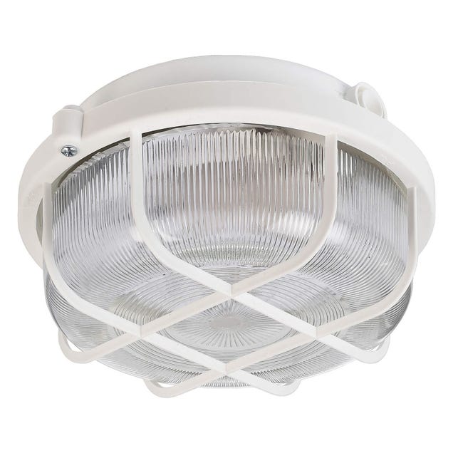 Luminaire LED, lampe de plafond, plafonnier 20 Watt, rond, chrome mat,  40x5cm