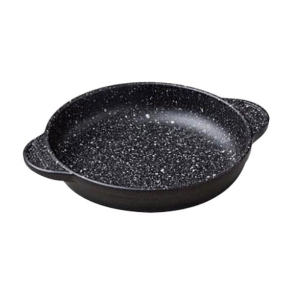 Risoli Pentolino 16 Cm In Granito Nero Pietra - Casseruola Antiaderente Per Cucina