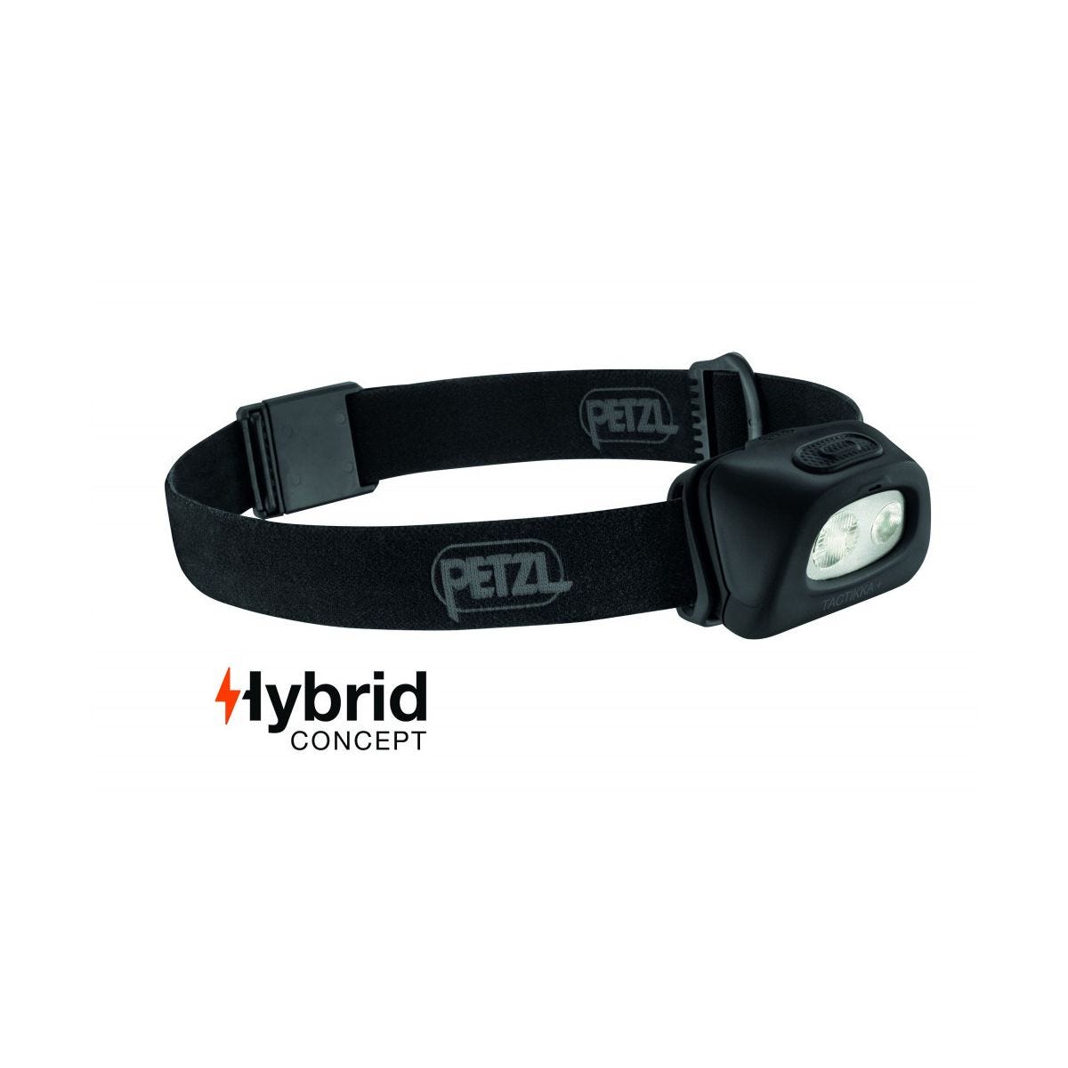Lampe frontale Hybrid Tactikka + 350 lumens noir - Petzl