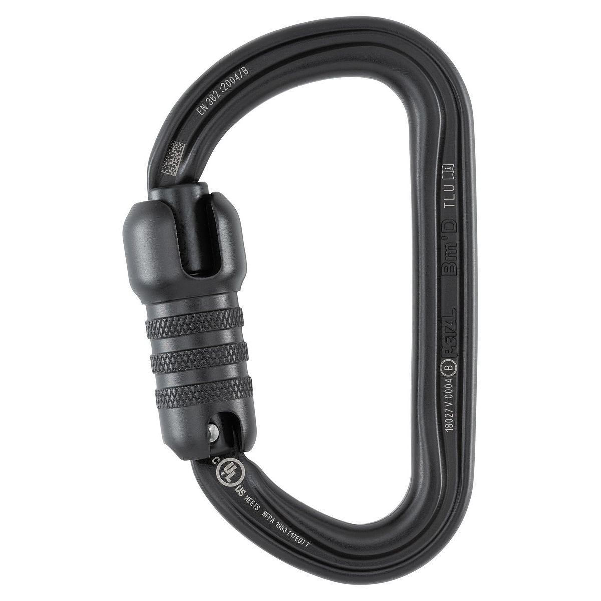 Mousqueton BM'D Triact-Lock Noir - Petzl | Leroy Merlin