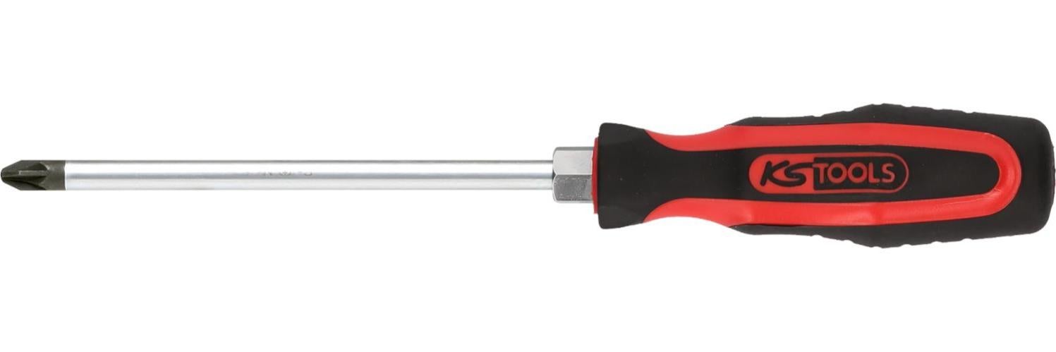 KS Tools 159.1146 Tournevis Court ERGOTORQUEplus T25 - Lame Renforcée Chrome Vanadium | Poignée Bimatière