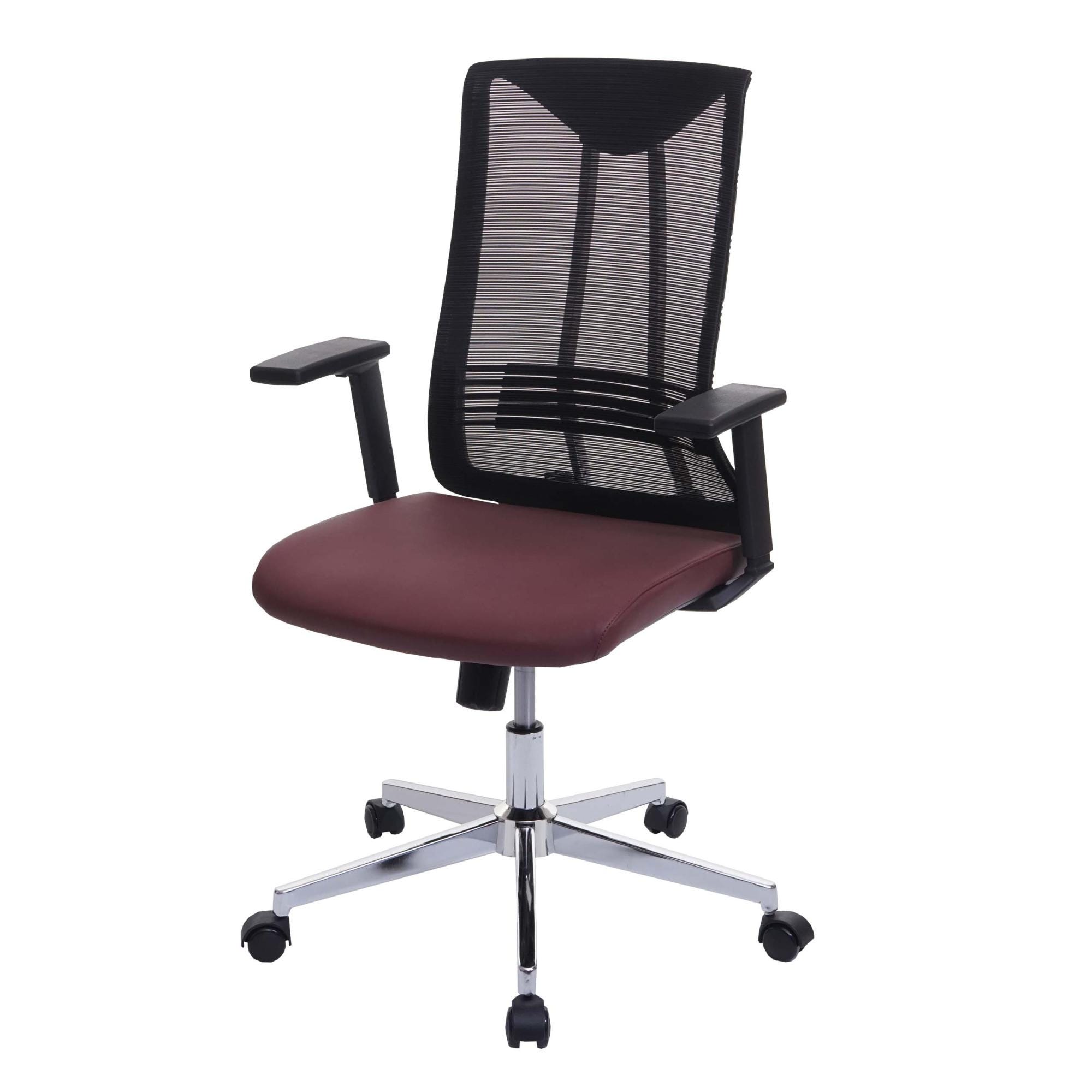 Mendler - Poltrona Sedia Ufficio Girevole Hwc-f59 Ergonomica Ecopelle Mendler - Poltrona Sedia Ufficio Girevole Hwc-f59 Ergonomica Ecopelle