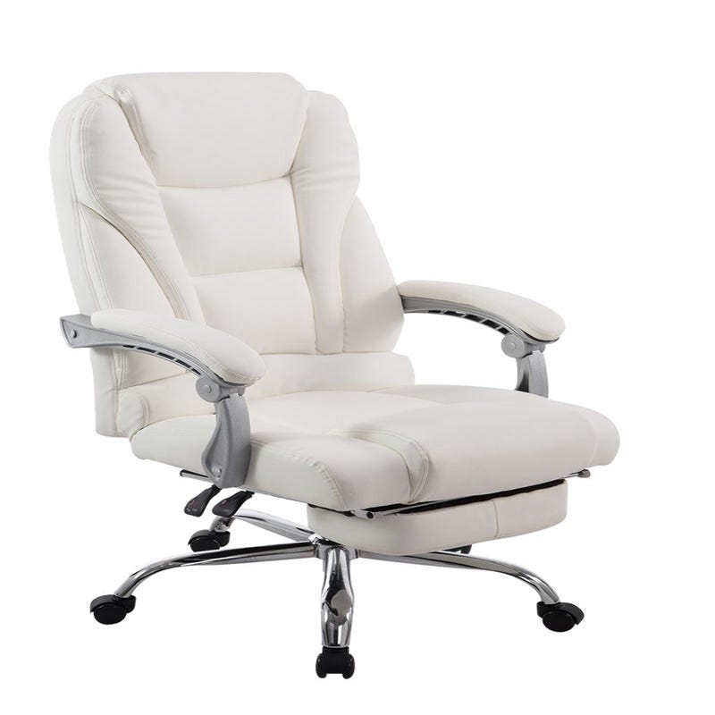 Chaise de bureau ergonomique blanc