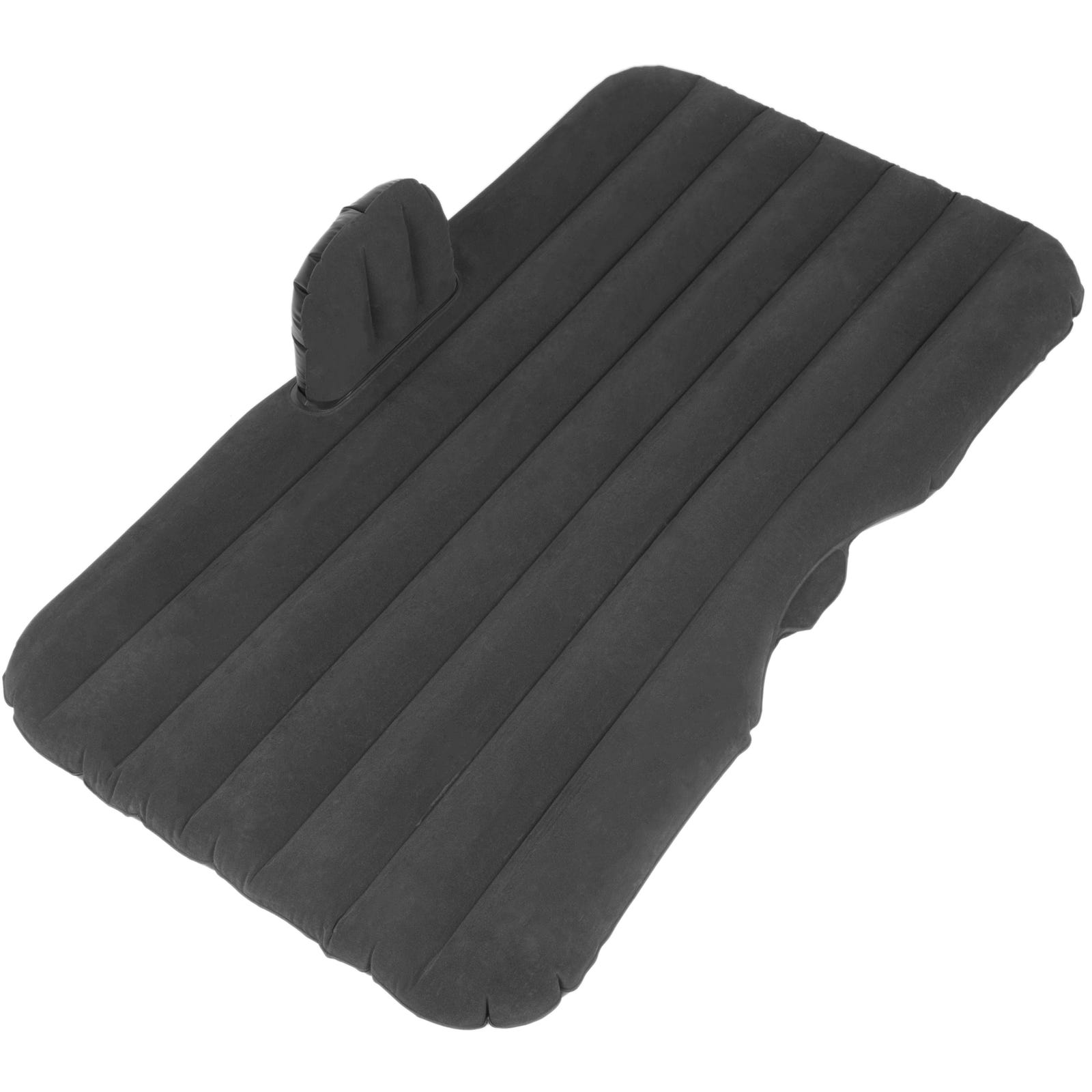 Materasso gonfiabile colore nero, Kit completo di letto gonfiabile per auto  con pompa d'aria elettrica e cuscini