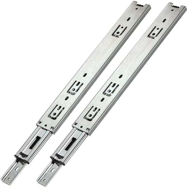 Guide Scorrevoli H45 Ammortizzate - Binari Per Cassetti Con Estrazione Totale - Foto 12