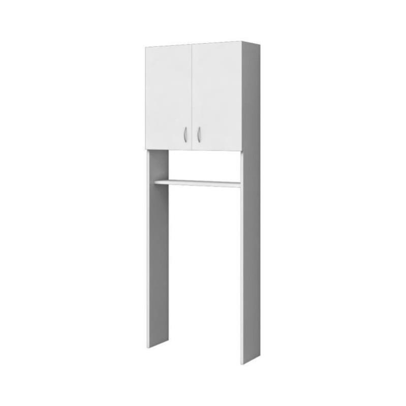 Petit Meuble Wc Pas Cher Meuble Toilette/salle De Bain LIFEZEAL - 75, 5x20x110cm (blanc) Meuble Dessus De Wc