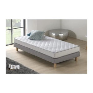 MaterassieDoghe - Matelas 90x190 en mousse d'eau - orthopédique -  réversible - 11 zones de confort - niveau de rigidité H2