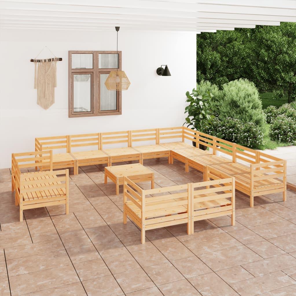 Set Divano Pallet Da Giardino 5 Pz In Legno Massello Di Acacia Vidaxl 93638963