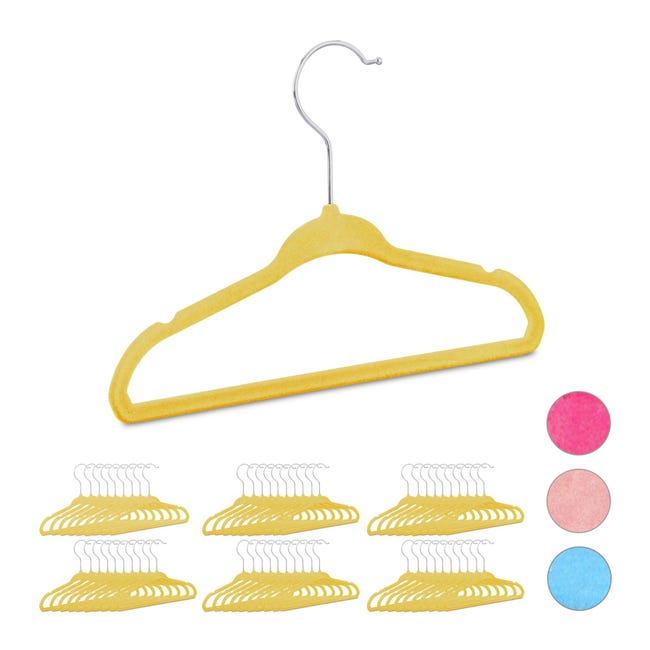 60 Grucce Intimo Trasparenti - Appendini Per Reggiseni E Mutande, Lunghezza 25cm, Made In Italy - Foto 8