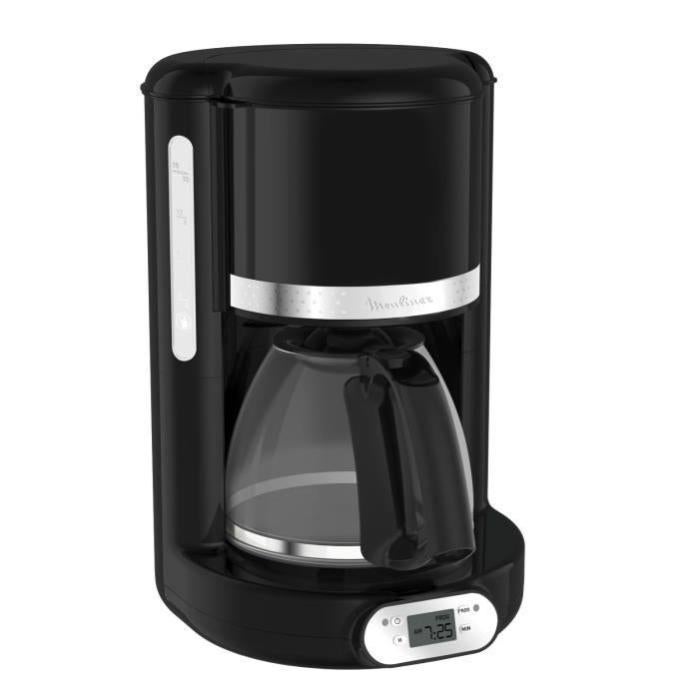 BLACK+DECKER CM1070B-1 Macchina Da Caffè Programmabile 12 Tazze, Tecnologia Vortex, Mantieni Caldo, Nero