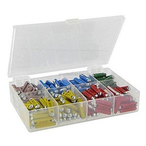 Coffret Assortiment De 120 Mini Fusibles Auto Enfichables