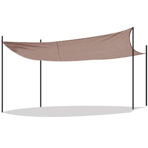 Awroutdoor 2 x 3 m Tenda a Vela Rettangolare, Tende da Sole per Esterno  Protezione Raggi UV, Tenda Parasole Vela Ombreggiante Impermeabile e  Resistente per Giardino Balcone Terrazza : : Giardino e  giardinaggio