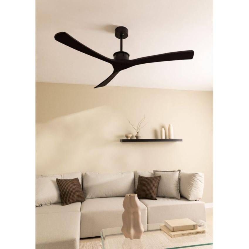 Ventilatori da soffitto con luci, ventilatore da soffitto dimmerabile da 50 cm con telecomando e APP, 6 velocità del vento | Leroy Merlin