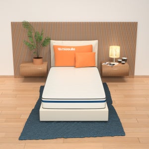 Materasso Singolo 80x190, altezza 22 cm - Memory Foam, Antiacaro,  Anallergico, Easy