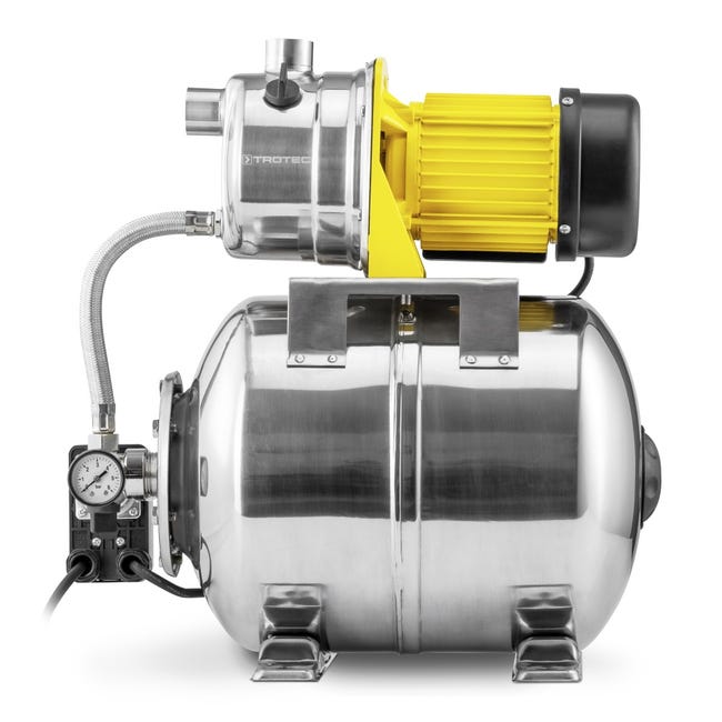 Trotec Pompe surpresseur pour alimentation automatique en eau TGP 1025 ES  ES en acier inoxydable